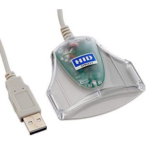 HID Identity Omnikey ID-lezer, eID Smart Card, USB, ID 1021 3021, grijs