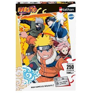 Nathan - puzzel voor kinderen - puzzel 250 P - Naruto aan de Ninja-academie - vanaf 8 jaar - 86144