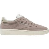Reebok - Club C 85 - Damessneakers - Grittygrey Sports Beige Breakaway Green