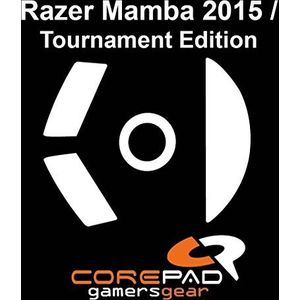 Corepad Skatez Pro 103 vervangende muisvoeten, compatibel met Razer Mamba 2015/Tournament Edition