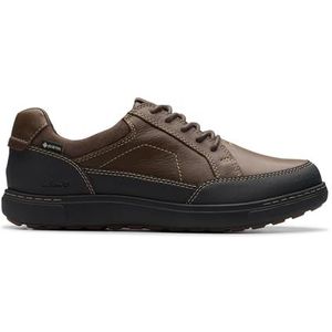 Clarks Premium Heren Mapstone loGTX, Donkerbruin Lea, 6.5 UK, Donkerbruine Lea, 39 EU