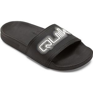 Quiksilver Rivi Wordmark Slide II Youth Sandalen voor jongens, Black 1, 29 EU