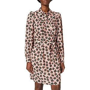 Love Moschino Dames lange mouwen met overhemd collar jurk