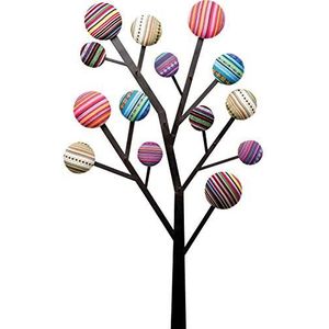 Kare Design Bubble Tree Wandgarderobe, Multicolor