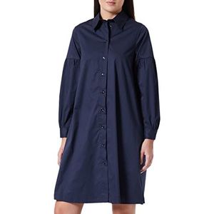 Seidensticker Dames 133442 Jurk, Donkerblauw, 38