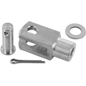cyclingcolors 1 x dekvloer roestvrij staal bout splitpen sluitring bevestiging voor pneumatische cilinder actuator schroefdraad M8