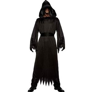 Nieuwe Amscan Mens Halloween Grim Reaper Phantom of Darkness Fancy jurk kostuum