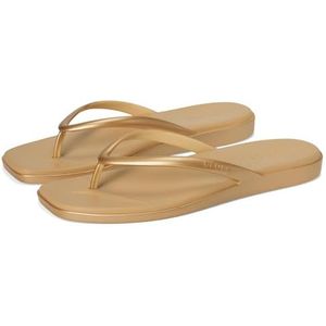 Crocs Miami Metallic Flip Flop, goud, 8 UK, Goud, 41/42 EU