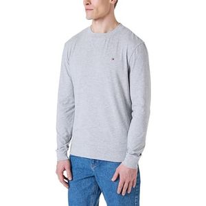 Tommy Hilfiger Heren Track Top UM0UM03366, L/S Sweatshirt, Grijs, S, Grijs (lichtgrijs Heather), S