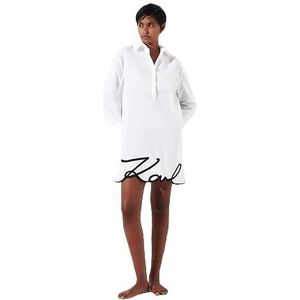 Karl DNA Signature Beach Dress, wit, XL