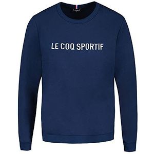 Le Coq Sportif Seizoen Crew Sweat No. 1 W Victory Blue, XS Dames, Victory Blue, XS