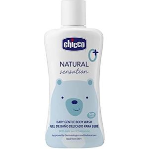 CHICCO NATURAL SENSATION - Baby Zacht Lichaamsbad - Zonder tranen, 200 ml