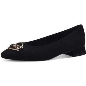 MARCO TOZZI Ballet Flat by Guido Maria Kretschmer 2-82102-42 dames, Black, 41 EU