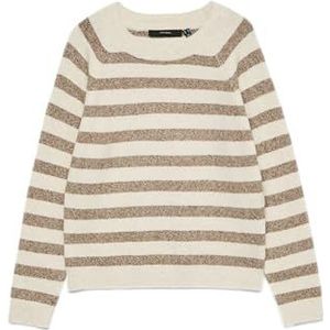 VERO MODA Vmdoffy Ls O-Neck Blouse Ga Noos, berk, S