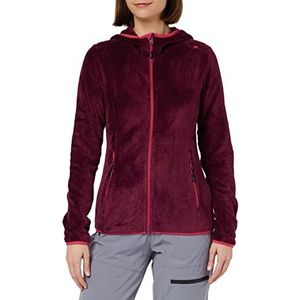 CMP - Woman Jacket Fix Hood, Woman, Amaranto, 36