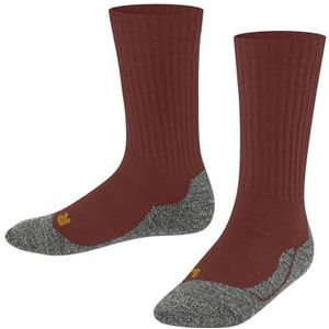 FALKE - Kids Active - Sokken - Rood - Dik Ademend Wol - Maat 23-26
