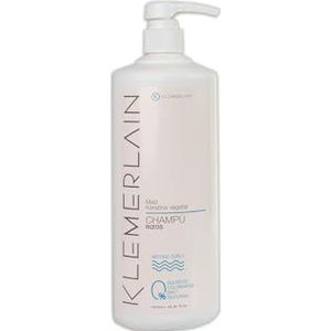 K KLEMERLAIN Shampoo voor krullend haar. Geschikte krullende methode. 89% ingrediënten van natuurlijke oorsprong. Veganistisch. Sulfaat vrij. Siliconenvrij - 1 liter