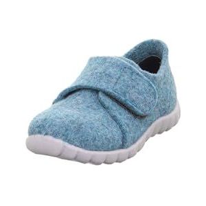 Superfit Happy pantoffels voor jongens, blauw 8000, 20 EU
