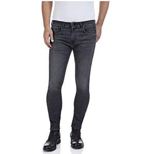Replay Johnfrus Jeans voor heren, 098 Black, 34W x 34L