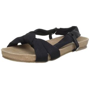 Ruby Brown dames comfort sandalen, zwart 001, 38 EU