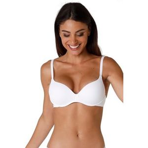 LOVABLE My Daily Comfort Push-up-beha zonder beugel voor dames, Wit, 36 / 4B