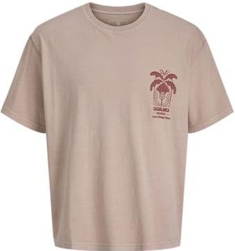 Jack & Jones Junior jongens t-shirt - Oud rose