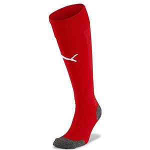 PUMA Team LIGA sokken rood-wit, 47-49 (fabrieksmaat: 5)