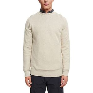 ESPRIT Collection Men's 992EO2I302 Trui Sweater, 260/LIGHT Taupe, XL, 260/Light Taupe, XL