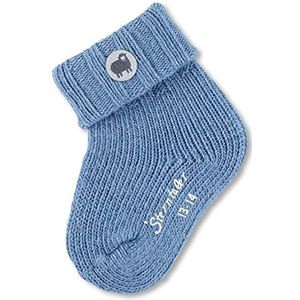 Sterntaler Babysokken voor meisjes, Middelblauw gemêleerd, 15-16 EU