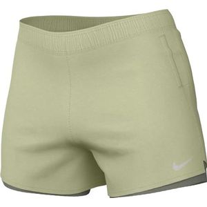 Nike Heren Mid Short W Mid Tgh Tgt M Nk Df Challenger 72In1 Short, Olive Aura/Dark Stucco/Reflective Silv, DV9357-371, XL