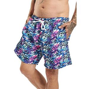 Urban Classics Heren Multicolor zwemshorts zwembroek