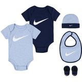 Nike - Korte Mouw Set - 5 Eenheden - Zacht Gebreid - Voor Baby's
