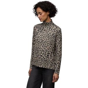 Street One 3228621 coltrui met patroon, zacht beige, 46 dames