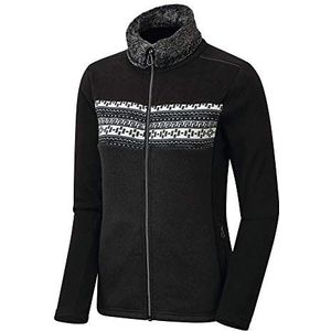 Dare 2b Overawe sweatshirt met capuchon met ritssluiting en afneembare kraag van namaakbont, voor dames, zwart, FR: XXS (maat fabrikant: 6)