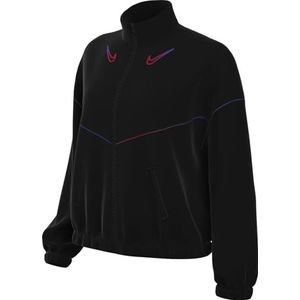 Nike Fc Barcelona voetbaljack Fc Barcelona Essential Windrunner Away voetbaljack gemaakt van geweven materiaal (dames), zwart/zwart, FQ3137-010, XS