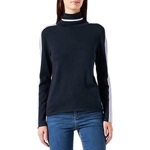 Naf Naf Dames Msporty Pullover, blauw (bleu marine), XS