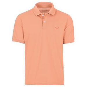 Trigema Heren 627601 Poloshirt, abrikoos, S, Abrikoos, S