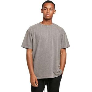 Build Your Brand T-shirt voor heren, asphalt, S