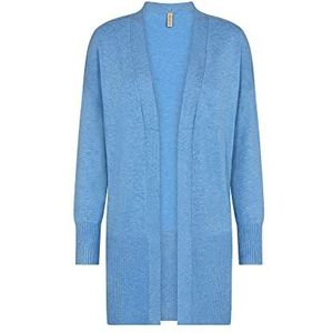 SOYACONCEPT Dames SC-Dollie 523 Gebreide jas voor dames, lichtblauw melan, X-Small, lichtblauw melan, XS