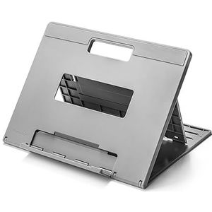 Kensington SmartFit Easy Riser Go Grote Laptopstandaard Voor Thuiskantoor - Verstelbare Laptopstandaard, Draagbare Laptophouder (K50420EU), Grijs