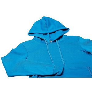 Nally Modieuze trui hoodie voor dames polyester blauw maat S, blauw, S
