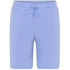 Kabooki Unisex sweatshorts KBPatrick 100 Shorts, 654 Lavender Blue, 9-10 jaar, 654 Lavender Blauw
