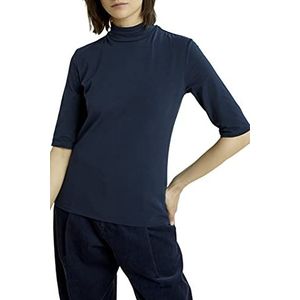 Peopletree T-shirt voor dames, biologisch Cecily coltrui, marineblauw, 10