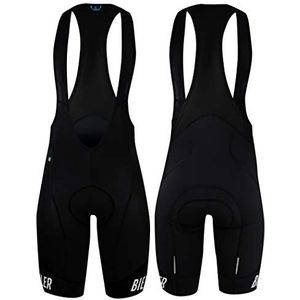 Heren Essential Fietsbroek Zwart - Wit Xs, zwart, XS