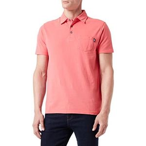 Pioneer Authentic Jeans Polo, Licht Rood Washed, 3XL