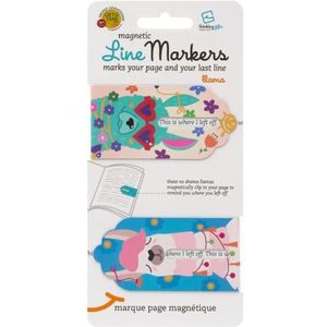 Linemarker Page Marker | Book Holder | Magnetic Bookmarks Set of 2 | Magnet Page Holder Clip for Reading | Book Marker | Gift Idea for Readers, Book Lovers