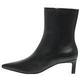 Only - Enkellaarsjes - Zwart - Hakhoogte 5,5 cm - Herfst Winter