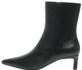 Only - Enkellaarsjes - Zwart - Hakhoogte 5,5 cm - Herfst Winter