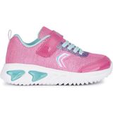 Geox J Assister Girl A Sneakers, fuchsia/aqua, 33 EU, Fuchsia Aqua, 33 EU