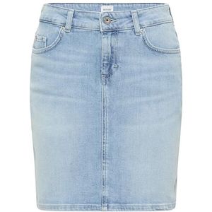 Spijkerrok - Lichtblauw - Katoen/Elastaan - Casual